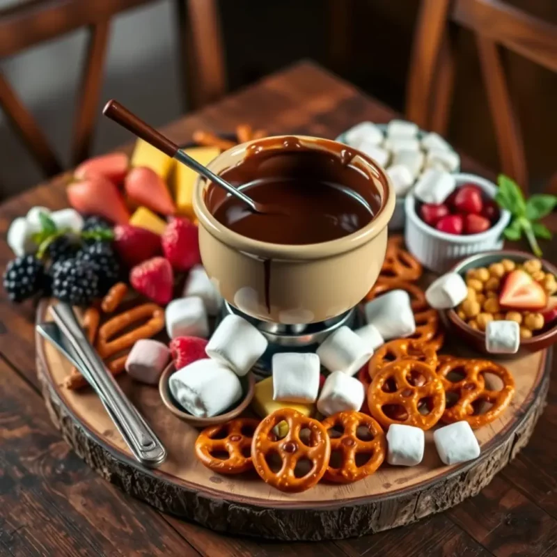 Chocolate Fondue Set